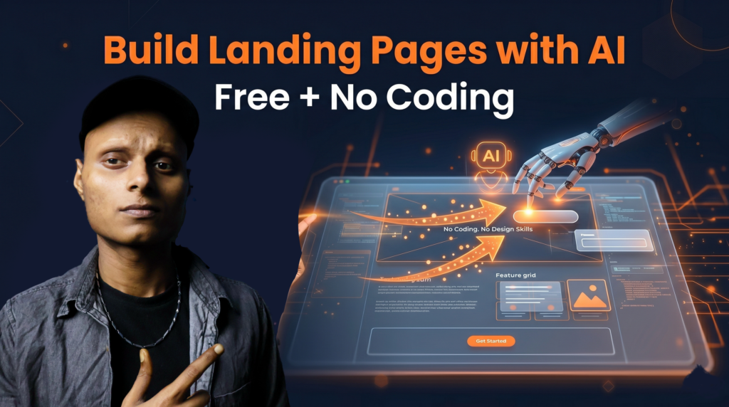 How to Create a Landing Page Using AI (Free with Gemini AI)